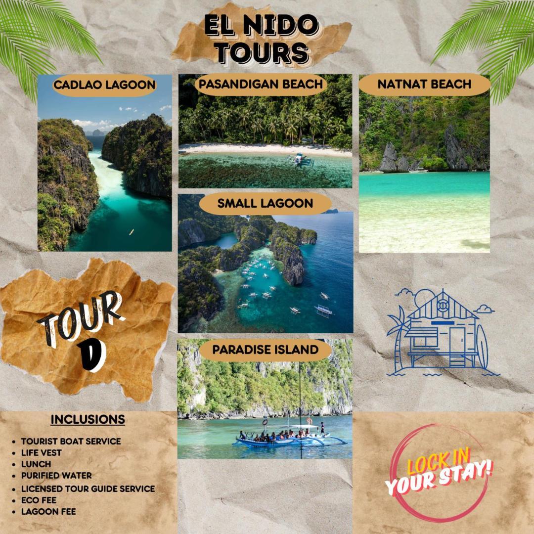 Kawai Duli Bungalows El Nido Esterno foto